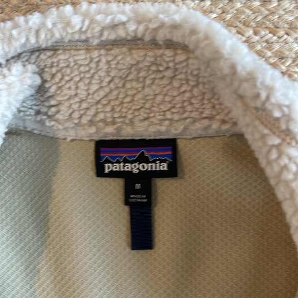 Patagonia Classic Retro-X Women’s Fleece Vest Natural M - Picture 4 of 4